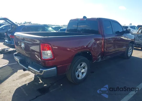 2022 Ram 1500 Big Horn 4X2 6'4 Box from USA, damaged, VIN 1C6RREBT2NN336445